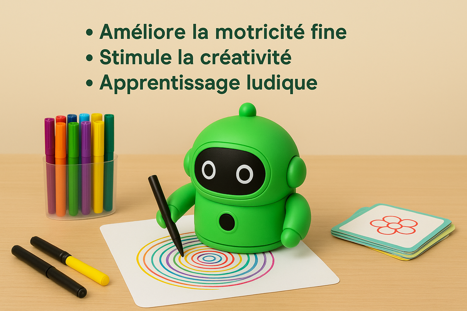 🎨 ColoriBoom™ – Le Robot Dessinateur Magique pour Enfants