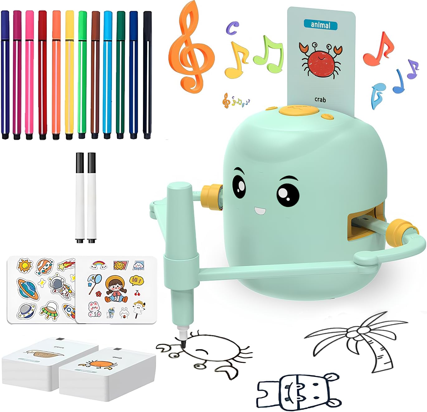 🎨 ColoriBoom™ – Le Robot Dessinateur Magique pour Enfants